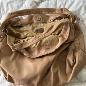 Furla Blush Leather Shoulder Bag